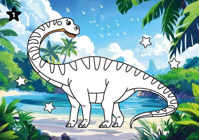 Zadanka i Piaskowanki DINOZAURY z Piaskiem i Rysikiem 5+ Skrzat_5