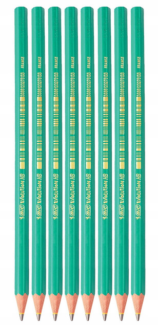 8x Ołówek Eco Bez Gumki HB Bic Evolution_1