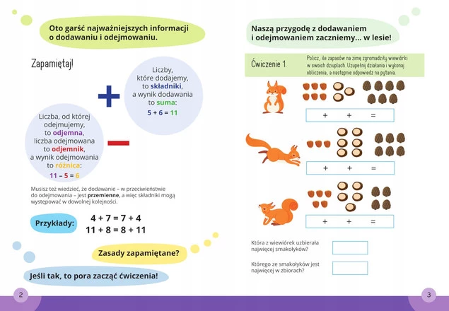 Mądry Uczeń MATEMATYKA Klasa 1-3 DODAWANIE I ODEJMOWANIE T. Malska 6+ SBM_2
