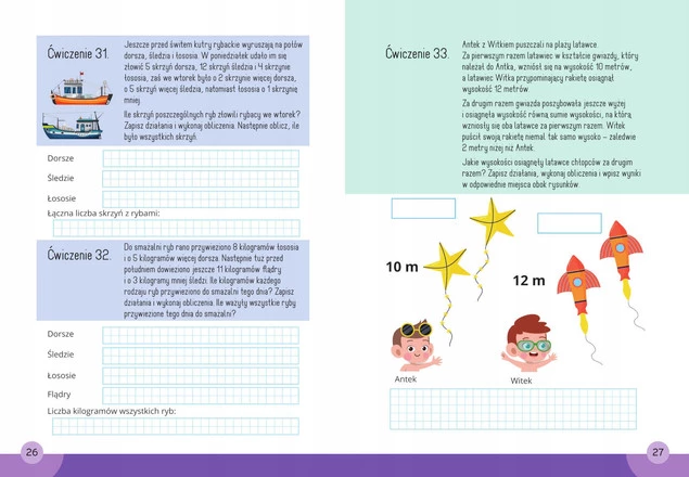 Mądry Uczeń MATEMATYKA Klasa 1-3 DODAWANIE I ODEJMOWANIE T. Malska 6+ SBM_5