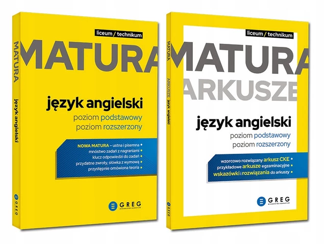 2w1 MATURA 2026 JĘZYK ANGIELSKI Repetytorium + Arkusze GREG_1