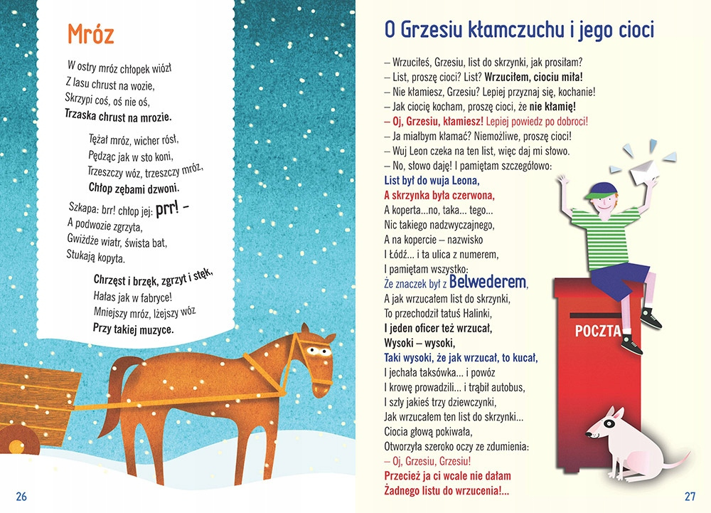 Lokomotywa i Inne Wiersze Julian Tuwim Kolorowa Klasyka Greg_3