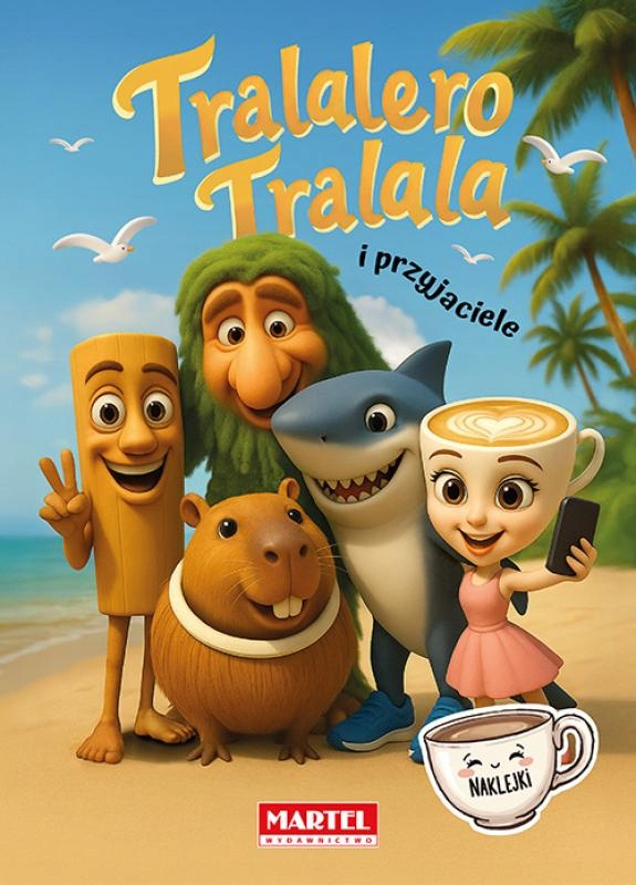 Kolorowanka z Naklejkami TRALALERO TRALALA i Przyjaciele Martel_1