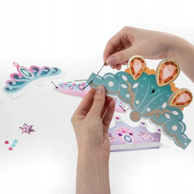 Zestaw Kreatywny KORONA KSIĘŻNICZKI Projektantka Kidea_7