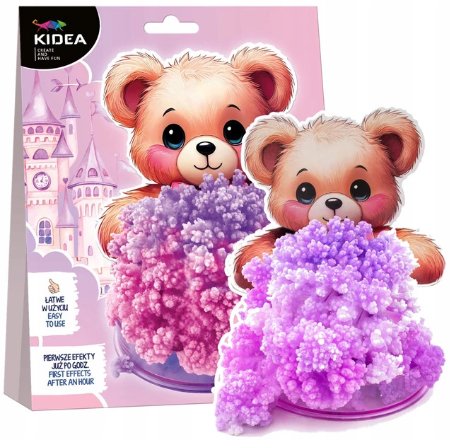 Magiczny Krystaliczny MIŚ Zestaw Kreatywny Eksperyment Kidea_1