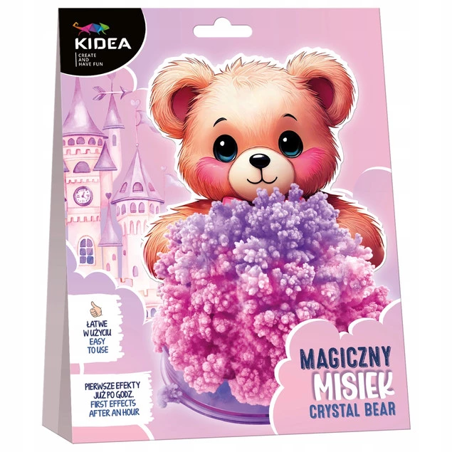 Magiczny Krystaliczny MIŚ Zestaw Kreatywny Eksperyment Kidea_7