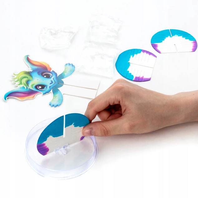 Magiczny Krystaliczny STWOREK Zestaw Kreatywny Eksperyment Kidea_3