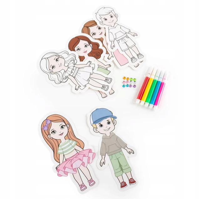 PRACOWNIA MODY Zestaw Kreatywny Dla Dziewczynki Fashion Show Kidea_3