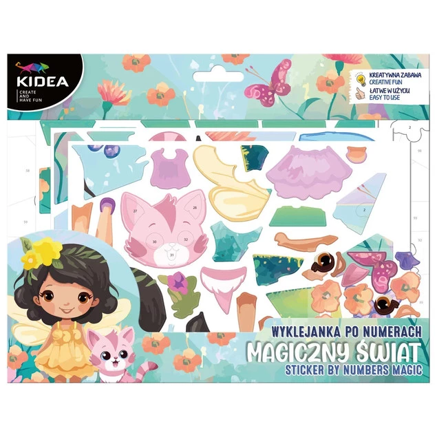 Wyklejanka MAGIC Wyklejanka Po Numerach Kidea_1