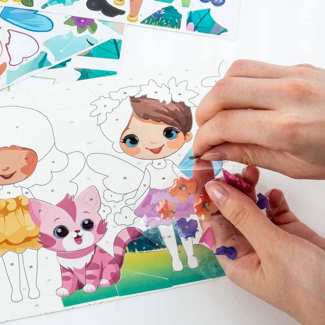 Wyklejanka MAGIC Wyklejanka Po Numerach Kidea_2