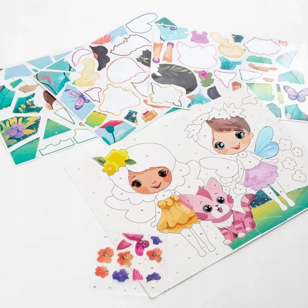 Wyklejanka MAGIC Wyklejanka Po Numerach Kidea_3