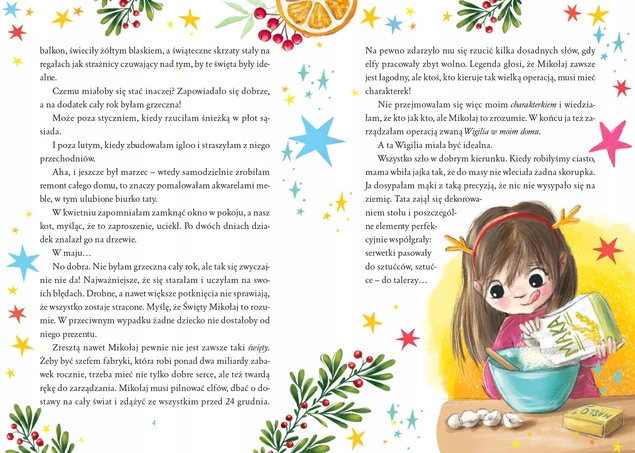 Wigilijny zakalec przygoda w zimowym lesie Książeczka Świąteczna Skrzat_2