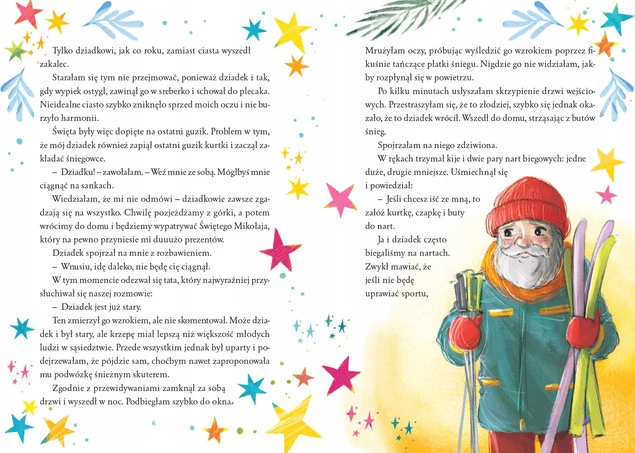 Wigilijny zakalec przygoda w zimowym lesie Książeczka Świąteczna Skrzat_3