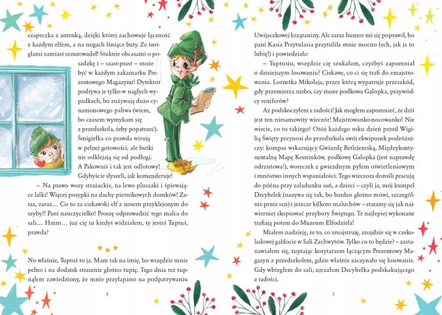 Świąteczna przygoda elfa Tuptusia Książeczka Świąteczna Skrzat na Święta_2