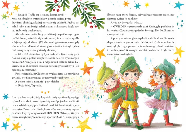 Świąteczna przygoda elfa Tuptusia Książeczka Świąteczna Skrzat na Święta_3