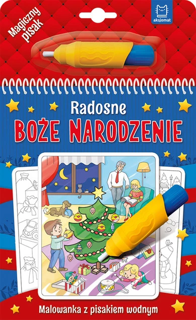 Radosne Boże Narodzenie. Malowanka z pisakiem w.2 Anna Podgórska_1