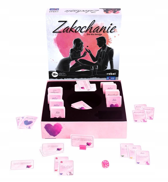 ZAKOCHANIE GRA DLA DWOJGA Ekscytująca Gra Wstępna 18+ Rebel_1