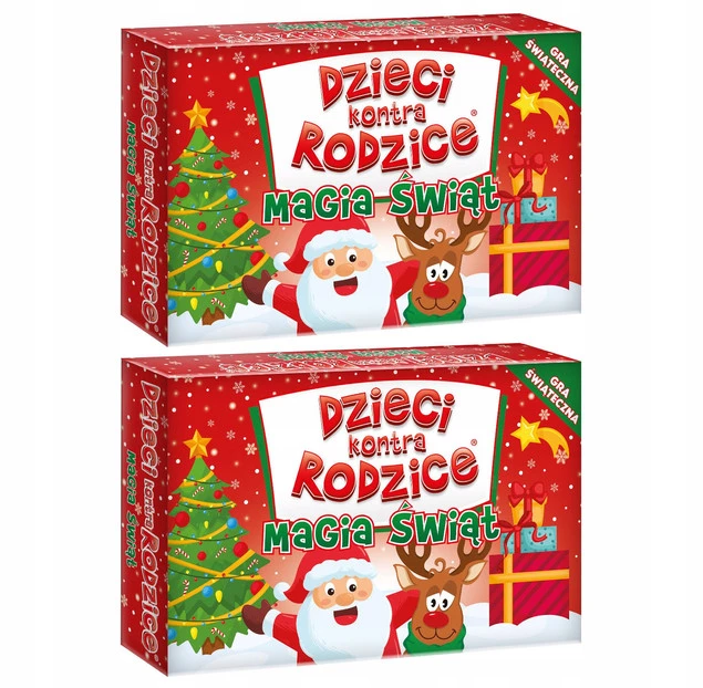 Dzieci Kontra Rodzice MAGIA ŚWIĄT Gra Planszowa Kangur x2_1