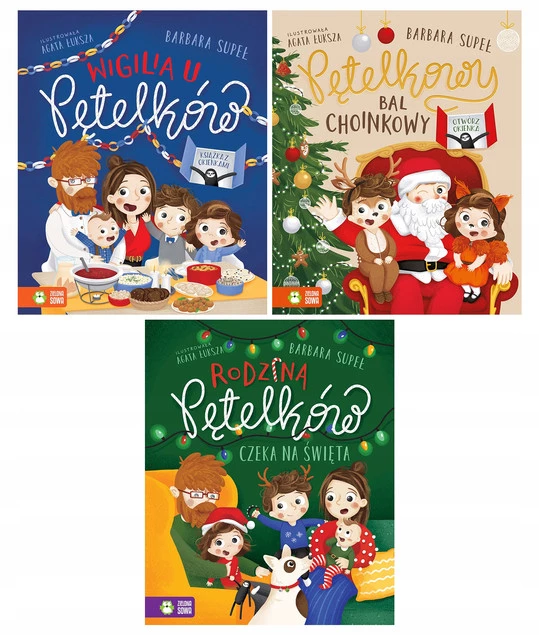 PAKIET 3x Wigilia u Pętelków + Pętelkowy Bal Choinkowy + Rodzina Pętelków_1