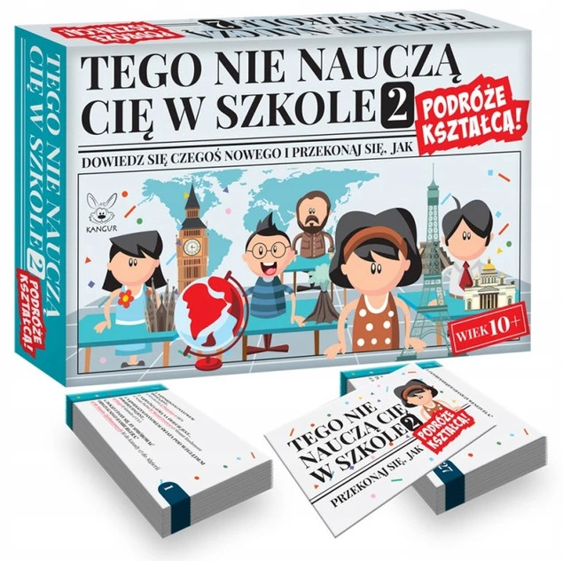 Pakiet 4w1 TEGO NIE NAUCZĄ CIĘ W SZKOLE 10+ Kangur_3