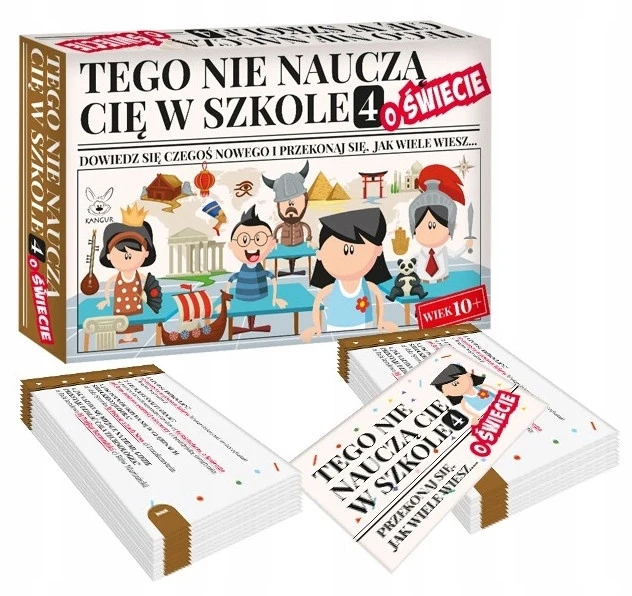 Pakiet 4w1 TEGO NIE NAUCZĄ CIĘ W SZKOLE 10+ Kangur_5