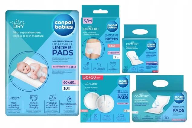 CANPOL Zestaw WYPRAWKA Do Szpitala Rozmiar S/M_1