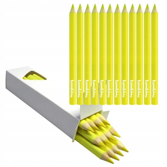 ZESTAW 144 KREDEK BAMBINO: 12 Kolorów x 12 Kredek , GRUBE TRÓJKĄTNE_5