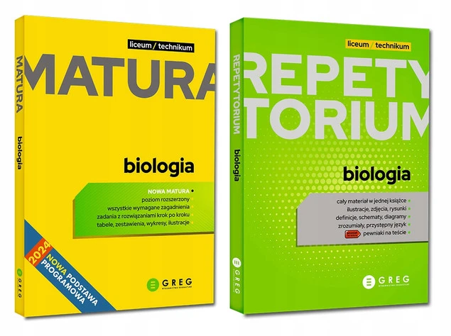 BIOLOGIA Rozszerzona Liceum Matura 2026 Repetytorium Maturzysty 2w1 Komplet_1