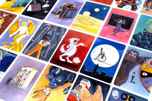 DIXIT ODYSEJA Gra Planszowa Rodzinna Towarzyska 3-12 Osób 8+ Rebel_5