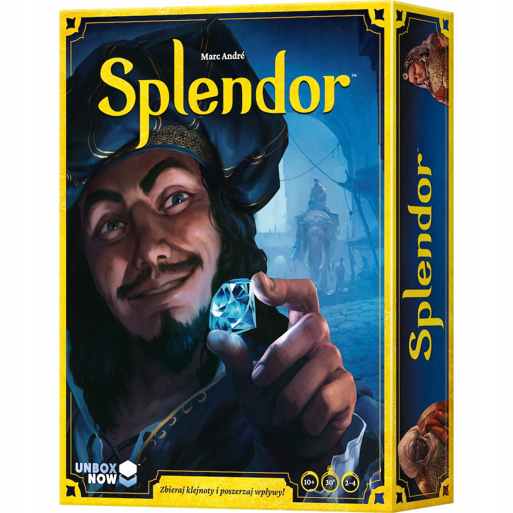 SPLENDOR Gra o Handlu Klejnotami Strategiczna Towarzyska 10+ Rebel_11