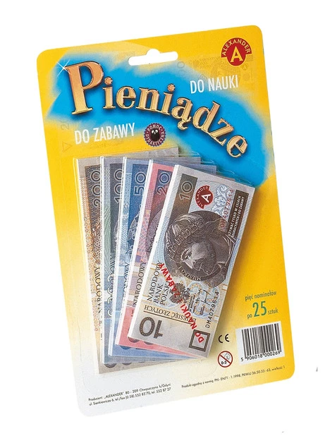 PIENIĄDZE DO ZABAWY I NAUKI LICZENIA banknoty, dla dzieci +3 lata_1