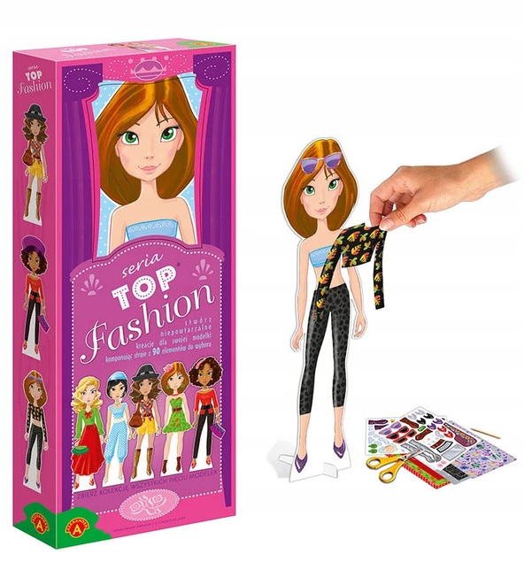 Top Fashion Modelka STWÓRZ KREACJE 90 Elementów 7+ Alexander_1