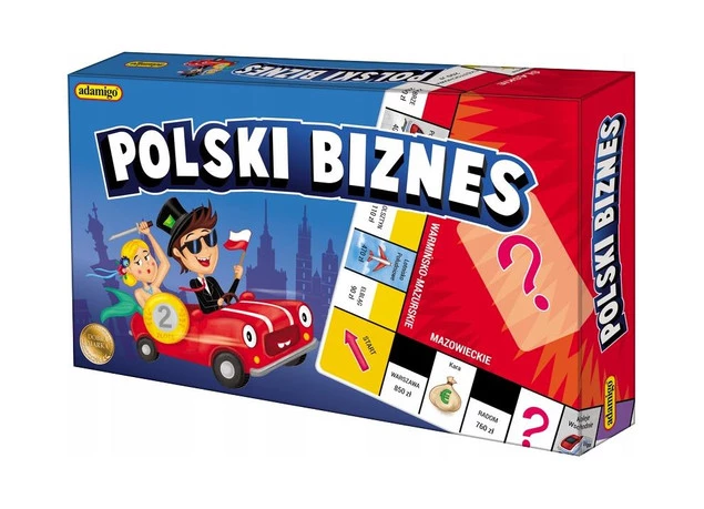 Polski Biznes Gra Planszowa Klasyczna Dla Dzieci Rodzinna 8+ Kukuryku 07158_3
