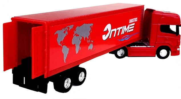 Model Welly Truck Scania V8 R730 1:64 Kolekcjonerski Samochód Dla Fanów_3