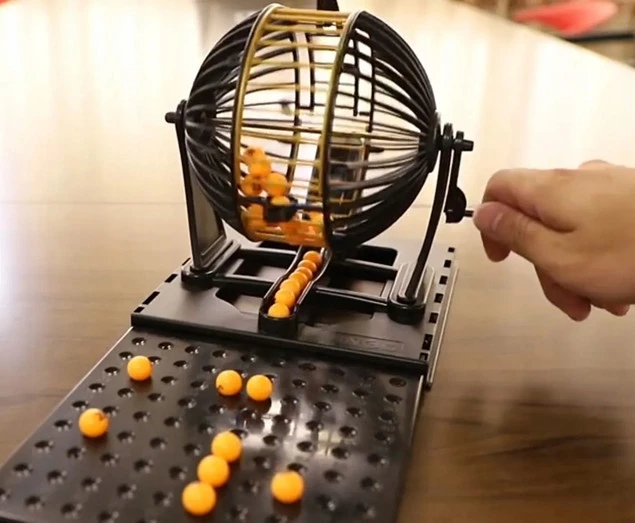 BINGO Gra Rodzinna Towarzyska Maszyna Losująca 3+ Dromader_8