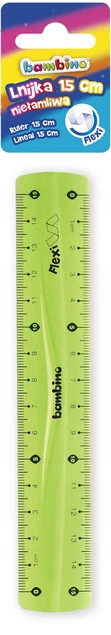 Linijka Elastyczna Niełamliwa 15cm Flexi Bambino_1