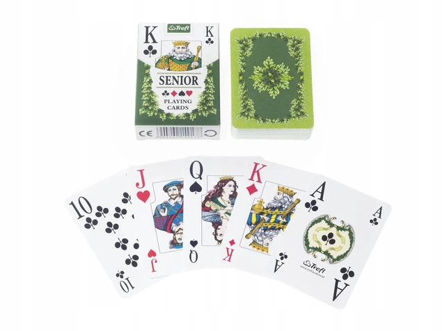 Karty Standardowe 55 Listków Classic Senior Trefl_3