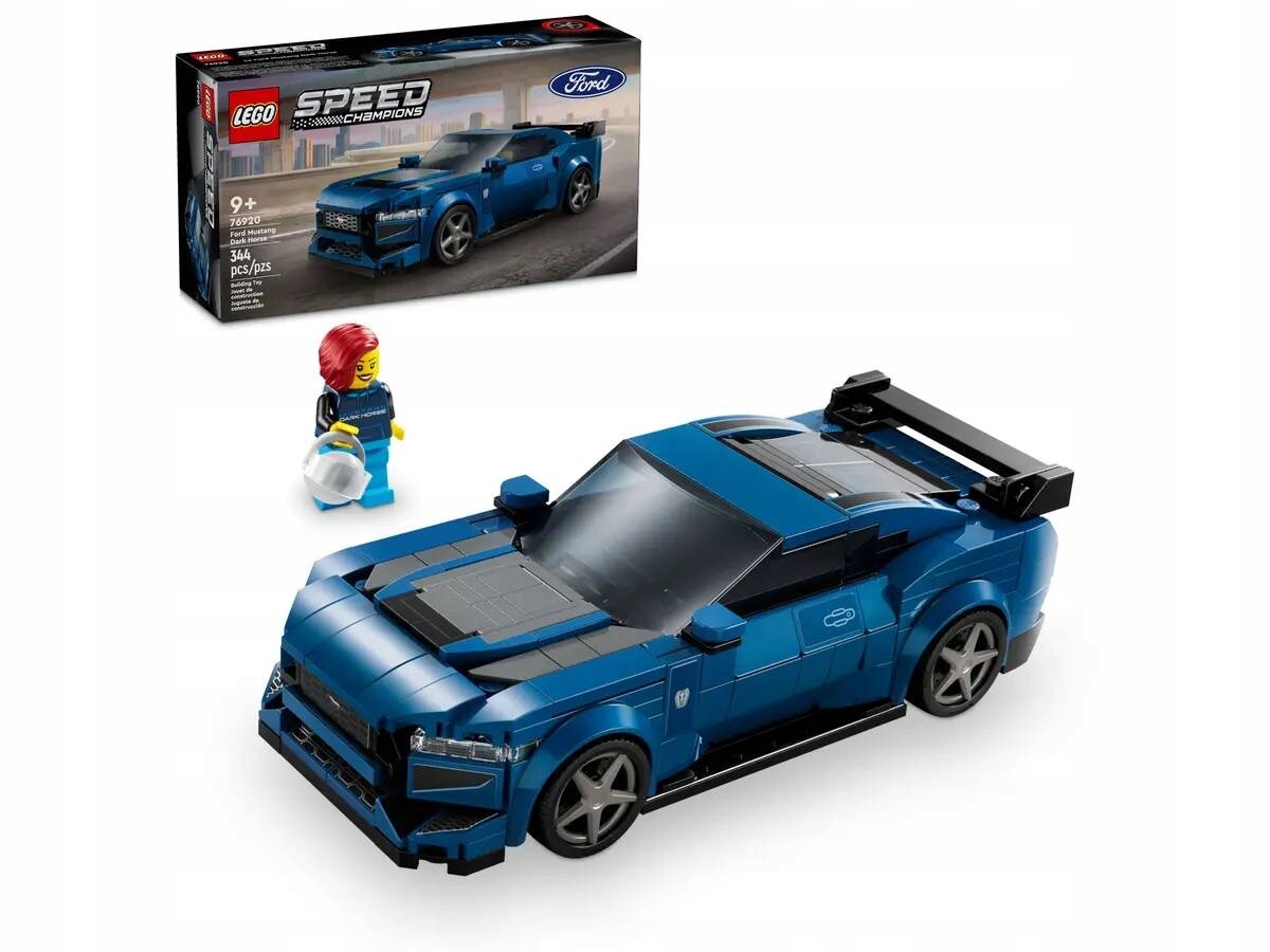 Lego Speed Champions Sportowy Ford Mustang Dark Horse 344el. 9+ 76920_1