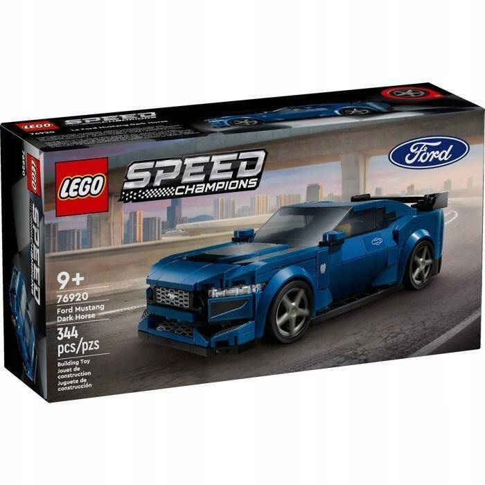 Lego Speed Champions Sportowy Ford Mustang Dark Horse 344el. 9+ 76920_10