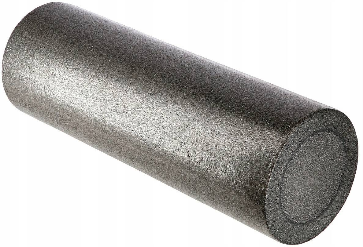 Wałek Roller Do Masażu Gładki Piankowy Rehabilitacyjny Szary 45cm HMS_3