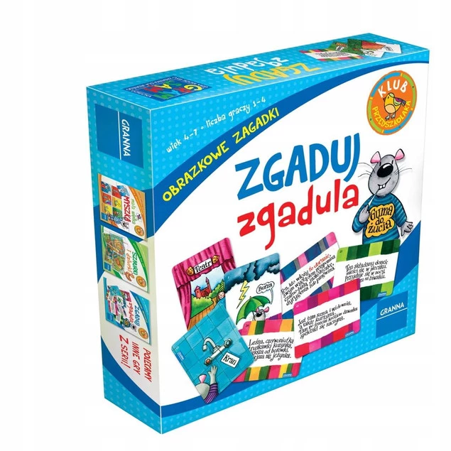 Zgaduj Zgadula Obrazkowe Zagadki Edukacyjne 4+ Granna 06151_3
