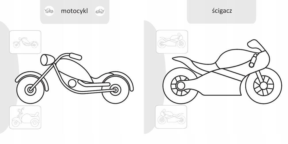 Malowanie Doklejanie Pojazdy Wyścigowe 16 Naklejek 3+ Skrzat_4