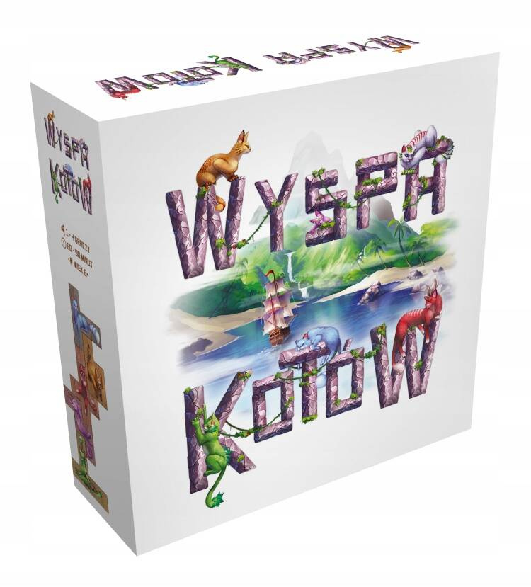 GRA PLANSZOWA WYSPA KOTÓW LUCKY DUCK GAMES_1
