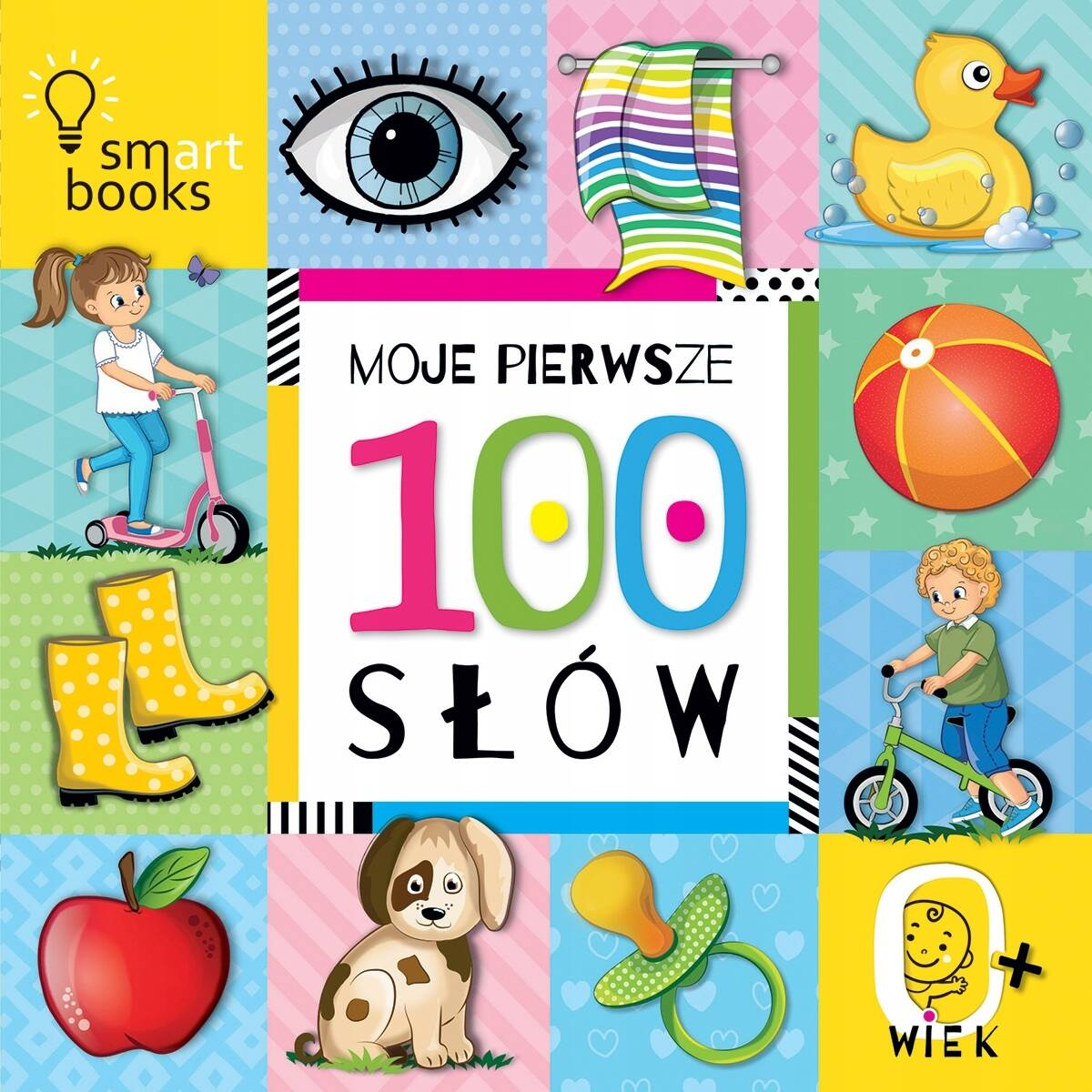 Moje Pierwsze 100 Słów Nauka Mówienia Podstawowe Słowa 0+ SmartBooks_1