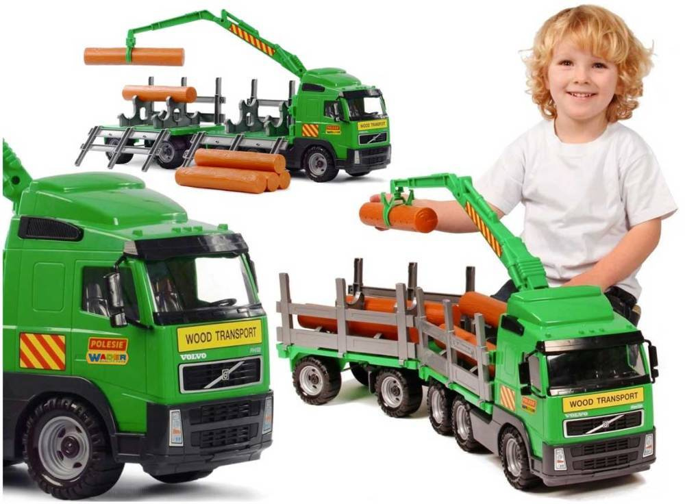 POLESIEVOLVO CIĘŻARÓWKA TRANSPORT DRZEWA DŹWIG74CM_1