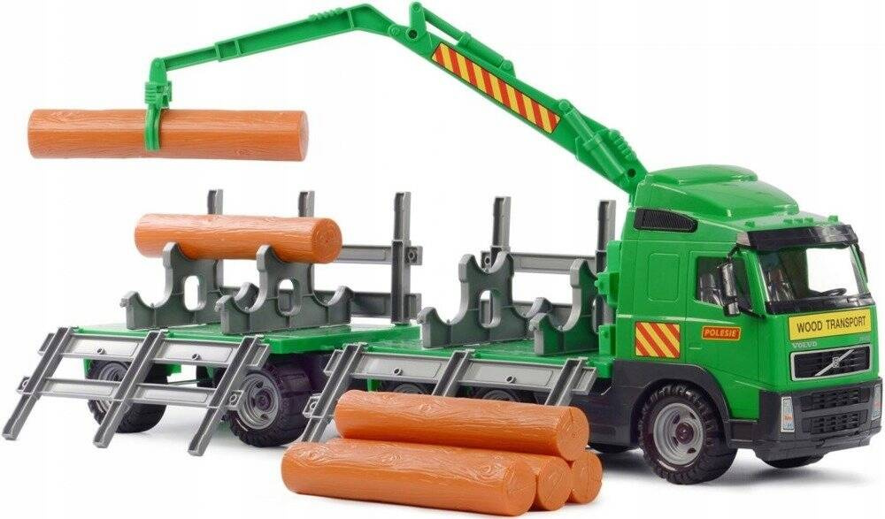 POLESIEVOLVO CIĘŻARÓWKA TRANSPORT DRZEWA DŹWIG74CM_7