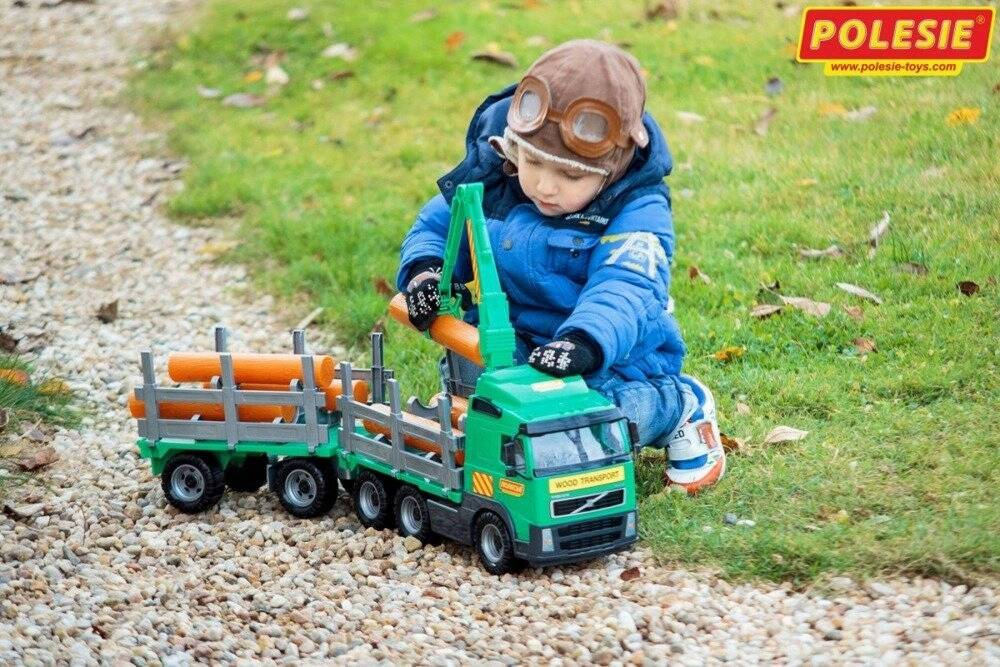 POLESIEVOLVO CIĘŻARÓWKA TRANSPORT DRZEWA DŹWIG74CM_8