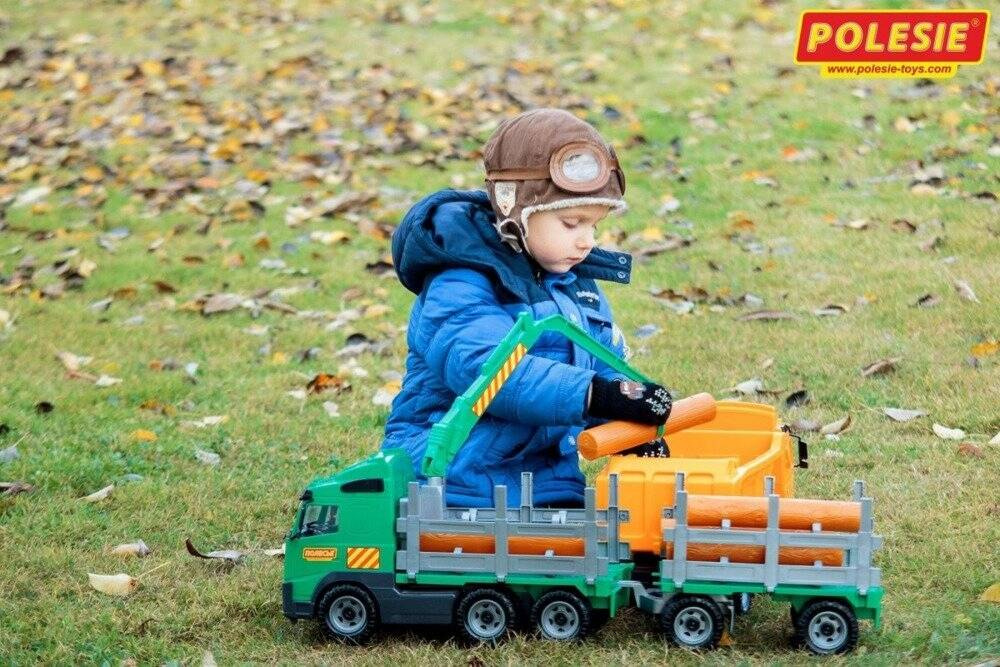 POLESIEVOLVO CIĘŻARÓWKA TRANSPORT DRZEWA DŹWIG74CM_9