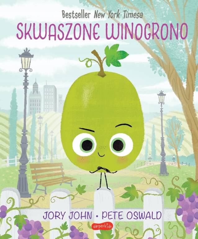 Skwaszone Winogrono Smaczna Banda i Emocje Jory John 3+ HarperKids_1