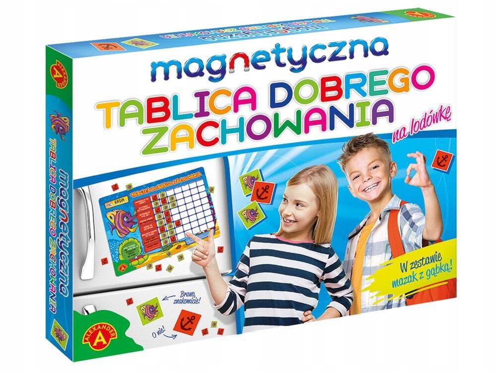 Magnetyczna Tablica Dobrego Zachowania Motywacyjna A4 4+ Alexander 1550_1